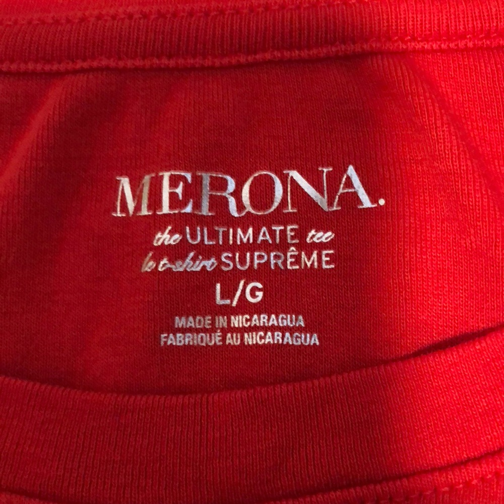 Medina Red long sleeve shirt - Picture 2 of 2